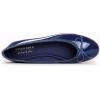 image:imageFEVERSOLE Womens Macaroon Colorful Memory Foam Cushion Insock Patent Ballet FlatRoyal Blue