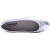 image:imageFEVERSOLE Womens Macaroon Colorful Memory Foam Cushion Insock Patent Ballet FlatSilver