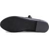 image:imageFEVERSOLE Womens Mary Jane Fashion Round Toe Low Heel Slip On FlatsMaryjane Black Vegan Flat Heel