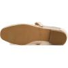 image:imageFEVERSOLE Womens Mary Jane Fashion Square Toe Easy Buckle Low Heel Slip On FlatsSq Maryjane Beige Mesh Stack Heel