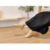 image:imageFEVERSOLE Womens Mary Jane Fashion Square Toe Easy Buckle Slip On FlatsSq Maryjane Gold Vegan Leather Flat