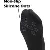 image:imageFEVERSOLE Womens Shiny Ballet Flat Glitter Rose Gold Size 95 M US Bound with No Show Socks Women Low Cut Silky Thin Socks 3 Colors 9 Pairs