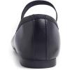image:imageFEVERSOLE Womens Soft Cushion Padded Comfort Round Toe Mary Jane Elastic Fashion Ballet Flats Walking ShoesBlack Vegan Leather Mary Jane With Canvas Lining