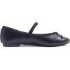 image:imageFEVERSOLE Womens Soft Cushion Padded Comfort Round Toe Mary Jane Elastic Fashion Ballet Flats Walking ShoesBlack Vegan Leather Mary Jane With Canvas Lining