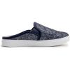 image:imageFEVERSOLE Womens Sport Mules Slip On Loafers Fashion Backless SneakersNight Blue Glitter