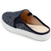 image:imageFEVERSOLE Womens Sport Mules Slip On Loafers Fashion Backless SneakersNight Blue Glitter