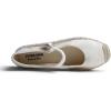 image:imageFeversole Close Toe Hand Stitching Espadrilles Womens Comfort Breathable Ankle Strap Low Heel WedgeBeige Linen Jute Mary Jane