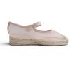 image:imageFeversole Crochet Mesh Hand Stitching Espadrilles Womens Comfort Breathable Ankle Strap Low Heel WedgeNude Mesh Jute Mary Jane