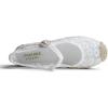 image:imageFeversole Crochet Mesh Hand Stitching Espadrilles Womens Comfort Breathable Ankle Strap Low Heel WedgeWhite Lace Jute Mary Jane