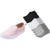 image:imageFEVERSOLE Womens Fashion SlipOn Sneaker Loafers Baby Pink Size 95 M US Boundle with No Show Socks Women Ankle Low Cut Thin No Slip Invisible Liner Socks 3 Colors 6 Pairs