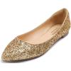 Glitter Gold Pointed