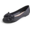 Black Satin Twist Bow