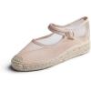 Nude Mesh Jute Mary Jane