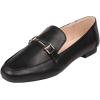 image:imageFEVERSOLE Womens Fashion Trim Deco Loafer Black Grain Size 6 M US Bound With No Show Socks Women Low Cut Silky Thin Socks 3 Colors 9 Pairs