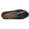 image:imageFEVERSOLE Womens Comfort Penny Loafer Geniune Leather Insole Flexible Walking Driving ShoesBlack Vegan Plain Leather