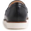 image:imageFEVERSOLE Womens Comfort Penny Loafer Geniune Leather Insole Flexible Walking Driving ShoesBlack Vegan Plain Leather