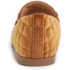image:imageFEVERSOLE Womens Fashion Comfortable Penny Loafer Buckle Dressy ShoesCamel Velvet Quilted