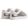 image:imageFEVERSOLE Womens Fashion Sparkle Sequin Embellished Sneaker Party Holiday Casual ShoesSilver Sequin Lace Up