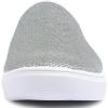 image:imageFEVERSOLE Womens Fashion Sparkle Sequin Embellished Sneaker Party Holiday Casual ShoesSilver Sequin Slip on