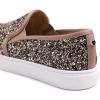 image:imageFEVERSOLE Womens Fashion SlipOn Sneaker Loafers LT Brown Size 75 M US Boundle with No Show Socks Women Ankle Low Cut Thin No Slip Invisible Liner Socks 3 Colors 6 Pairs