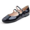 Maryjane Two Straps Black Patent