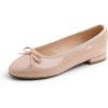 Powder Nude Patent Vegan Leather