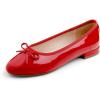 Red Patent Vegan Leather