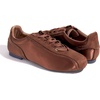 image:imageFEVERSOLE Womens Fashion Cushion Padded Ballet Flats Comfort Casual Soft Fabric Ballerina SneakerBrown Satinmf