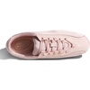 image:imageFEVERSOLE Womens Fashion Cushion Padded Ballet Flats Comfort Casual Soft Fabric Ballerina SneakerLight Pink Satinmf