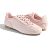 image:imageFEVERSOLE Womens Fashion Cushion Padded Ballet Flats Comfort Casual Soft Fabric Ballerina SneakerLight Pink Satinmf