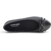image:imageFEVERSOLE Womens Bow Tie Fashion Dress Slip On Shoes Cap Toe Ballet FlatBlack Vegen Leather Knit B Pattern