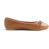 image:imageFEVERSOLE Womens Bow Tie Fashion Dress Slip On Shoes Cap Toe Ballet FlatCamel Vegen Leather Knit S Pattern