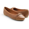 image:imageFEVERSOLE Womens Bow Tie Fashion Dress Slip On Shoes Cap Toe Ballet FlatCamel Vegen Leather Knit S Pattern