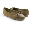 image:imageFEVERSOLE Womens Bow Tie Fashion Dress Slip On Shoes Cap Toe Ballet FlatOlive Vegen Leather Knit B Pattern