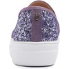 image:imageFEVERSOLE Womens Fashion SlipOn Sneaker Loafers Lavender Size 75 M US Bound with No Show Socks Women Ankle Low Cut Thin Socks 3 Colors 6 Pairs