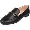 image:imageFEVERSOLE Womens Fashion Trim Deco Loafer Black Grain Size 7 M US Bound with No Show Socks Women Low Cut Silky Thin Socks 3 Colors 9 Pairs