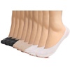 image:imageFEVERSOLE Womens Fashion Trim Deco Loafer Black Plian Size 9 M US Bound with No Show Socks Women Low Cut Silky Thin Socks 3 Colors 9 Pairs