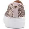 image:imageFEVERSOLE Womens Fashion SlipOn Sneaker Loafers Pink Gold Size 9 M US Bound with No Show Socks Women Ankle Low Cut Thin Socks 3 Colors 6 Pairs