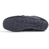 image:imageFEVERSOLE Womens Cushion Padded Mary Jane Shoes Double Straps Comfort Casual Soft Fabric Sporty Slip On FlatsBlack Fabric Mf Two Straps