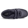 image:imageFEVERSOLE Womens Cushion Padded Mary Jane Shoes Double Straps Comfort Casual Soft Fabric Sporty Slip On FlatsBlack Fabric Mf Two Straps
