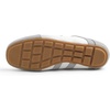 image:imageFEVERSOLE Womens Cushion Padded Mary Jane Shoes Double Straps Comfort Casual Soft Fabric Sporty Slip On FlatsWhite Fabric Mf Two Straps