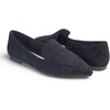 image:imageFEVERSOLE Womens Loafer Flat Pointed Fashion Slip On Comfort Soft Driving Office ShoesBlack Faux Suede