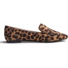 image:imageFEVERSOLE Womens Loafer Flat Pointed Fashion Slip On Comfort Soft Driving Office ShoesLeopard Faux Suede