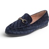 Navy Velvet Quilted