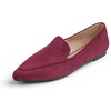 Burgundy Faux Suede