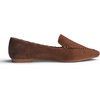 image:imageFEVERSOLE Womens Loafer Flat Pointed Fashion Slip On Comfort Soft Driving Office ShoesCamel Corduroy