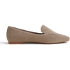 image:imageFEVERSOLE Womens Loafer Flat Pointed Fashion Slip On Comfort Soft Driving Office ShoesTaupe Corduroy