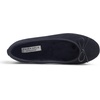 image:imageFEVERSOLE Womens Ultra Soft Colorful Memory Foam Cushioned Faux Suede Home Ballet FlatsBlack Corduroy Bold