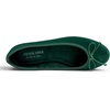 image:imageFEVERSOLE Womens Ultra Soft Colorful Memory Foam Cushioned Faux Suede Home Ballet FlatsGreen Velvet