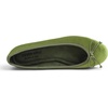 image:imageFEVERSOLE Womens Ultra Soft Colorful Memory Foam Cushioned Faux Suede Home Ballet FlatsOlive Velvet